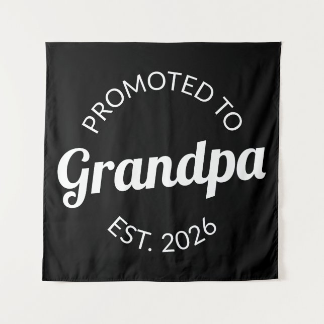 Für Opa Est bestimmt. 2026 Wandteppich (Vorderseite)