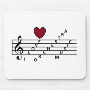 Für Orchistra-Musikliebhaber Mousepad