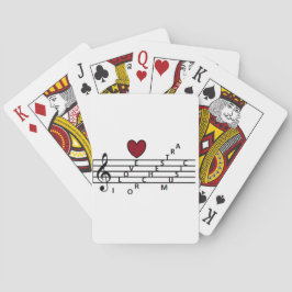 Für Orchistra-Musikliebhaber Spielkarten