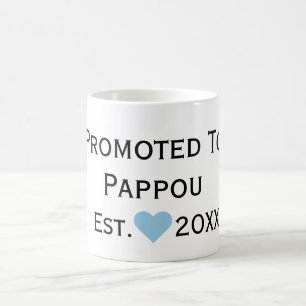 Für Pappou Black & Blue Tasse
