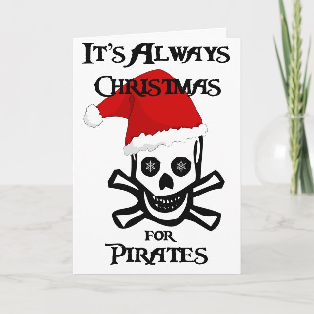 Für Piraten ist immer Weihnachten (Vorderseite)