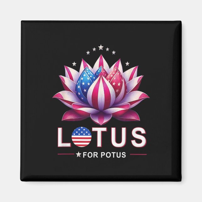 Für Potus Kamala Harris 2024 Trend Magnet (Vorne)