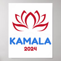 Für Präsident 2024 Sanskrit Lotus Design