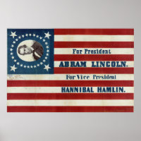 Für Präsident: Abram Lincoln