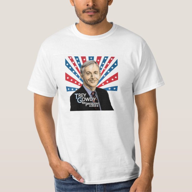 Für Präsidenten im Jahre 2016, Trey Gowdy T-Shirt (Vorderseite)