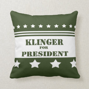 Für Präsidenten Klinger Kissen