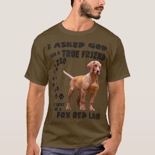 Für Red Labrador Quote Mama Vater Kostüm, Niedlich T-Shirt