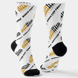 Für Schach reflektierendes Schach-Set verkabelt Socken