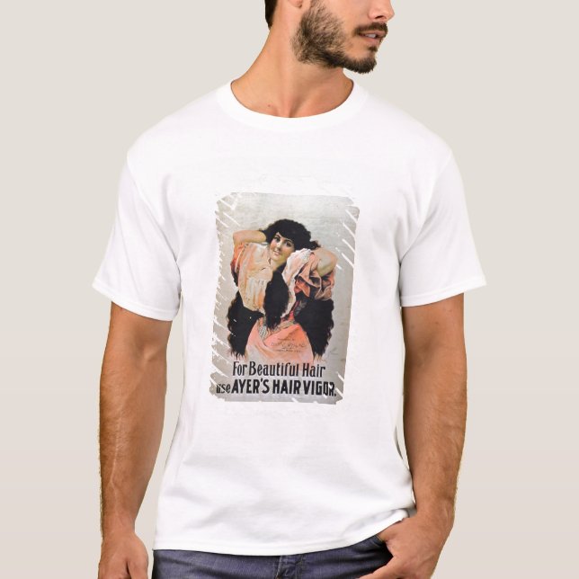 "Für schönen Haar-Gebrauch Ayers Haar-Stärke" T-Shirt (Vorderseite)