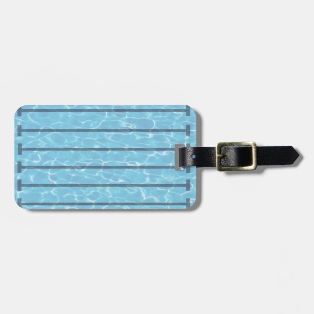 Für Schwimmer und Badegäste gibt es einen Pool Gepäckanhänger (Vorderseite horizontal)
