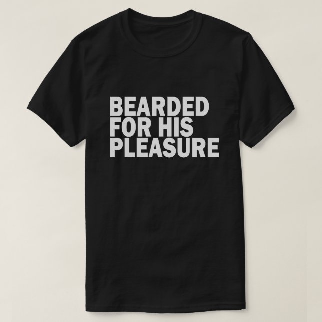 FÜR SEINE FREUDE BEARTET T-Shirt (Design vorne)