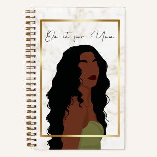 Für Sie | Black Girl | SpiralNotebook Notizbuch