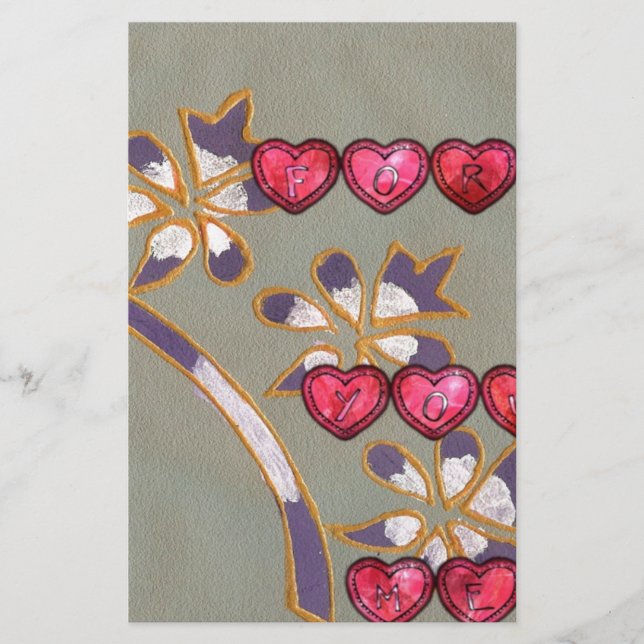 Für Sie me.jpg Briefpapier (Vorderseite)