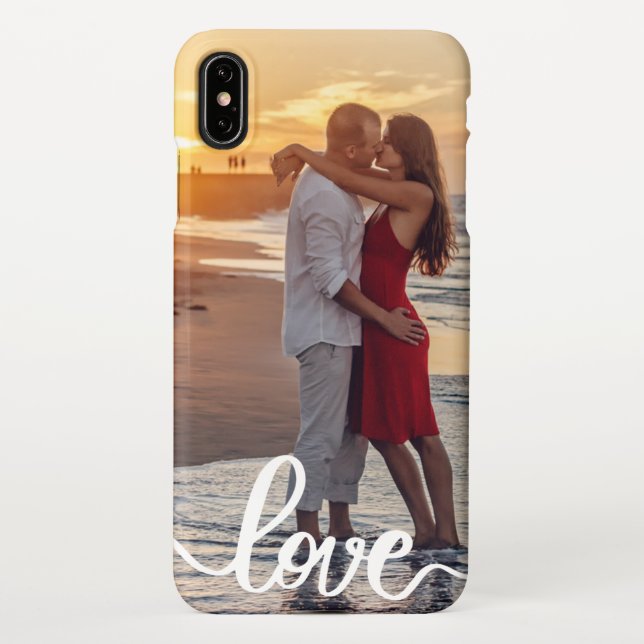 Für sie oder für ihn Foto Valentines iPhone Hülle (Rückseite)