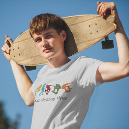 Für Skateboarder - Skateboarder-Grafiken nach Maß T-Shirt