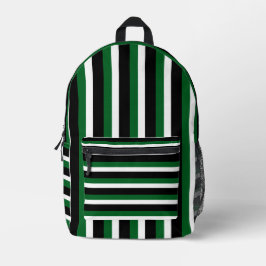 Für Stil-Liebhaber – Abstrakter grüner Kunst-Rucks Bedruckter Rucksack