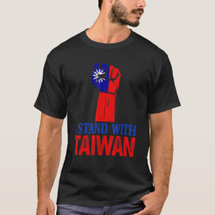 Für Taiwan Stand mit Taiwan Liebe Taiwan Flag T-Shirt