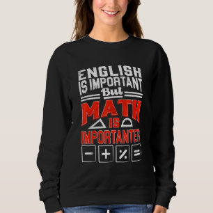 Für Teen Girls Mathematik für Lehrer Sweatshirt