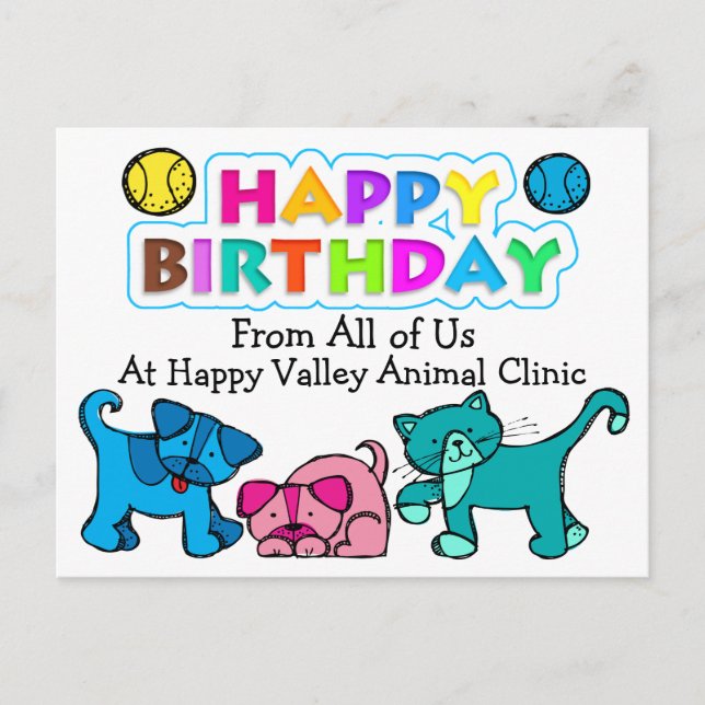 Für Tierärzte - SRF Postkarte (Vorderseite)