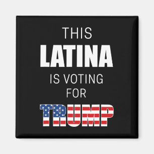 Für Trump 2020 Wahlpräsident Hispanic Women Magnet