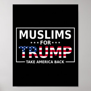 Für Trump 2024 Konservative Funny Election 45 47 1 Poster