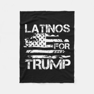Für Trump 2024 Konservative Funny Election Usa Fla Fleecedecke