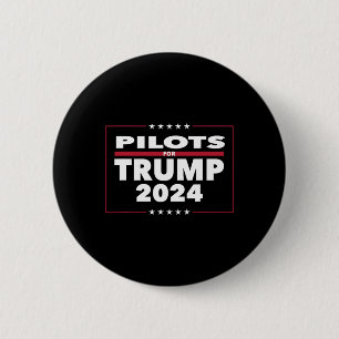Für Trump 2024 Präsident republikanische Piloten Button