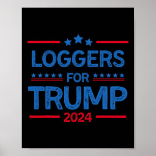 Für Trump 2024 Präsidentschaftswahl 2024 Poster