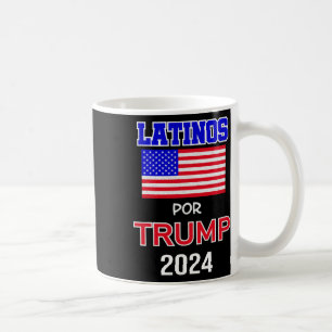 Für Trump 2024 Pro Trump Geschenk - Latinos Por Tr Kaffeetasse
