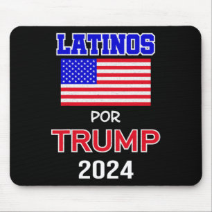 Für Trump 2024 Pro Trump Geschenk - Latinos Por Tr Mousepad