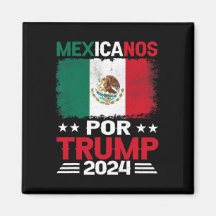 Für Trump 2024 Pro Trump Geschenk - Mexicanos Por Magnet