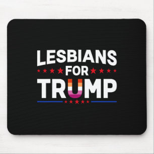 Für Trump 2024 Re Wahl Präsident Abstimmung Punkt Mousepad