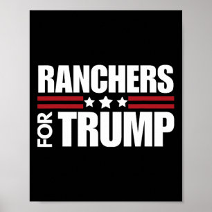 Für Trump 2024 Wahl Konservative Republikaner Poster