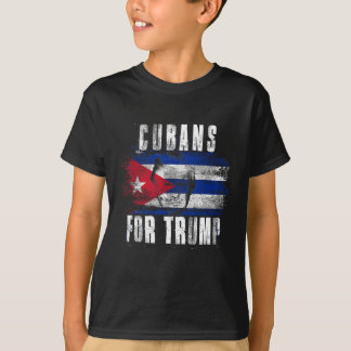 Für Trump - Amerikaner und Kuba Patriotiker T-Shirt