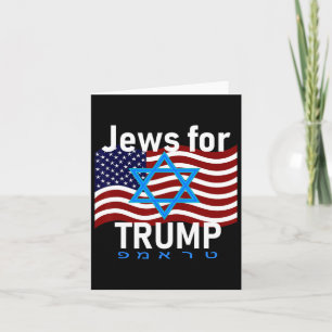 Für Trump: Amerikanische Flaggenstern von David He Karte