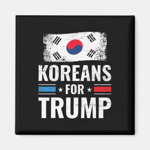 Für Trump Pro Trump 2020: Unterstützergeschenk Magnet