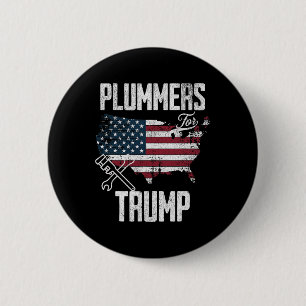 Für Trump Wahlspass 45 47 amerikanische Flagge Button