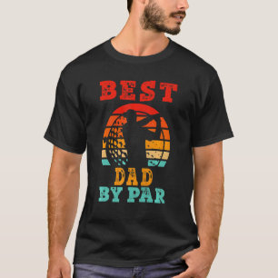 Für Vatertag Best Vater Par Golfo Vintag T-Shirt