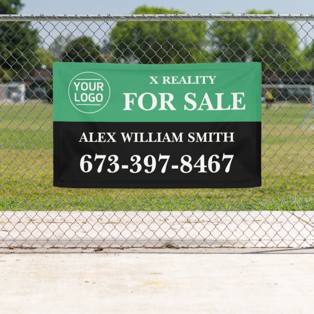Für Verkauf von Immobilien benutzerdefinierter Ban Banner (Insitu)