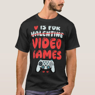 Für Videospiele Lustiger Gamer T-Shirt