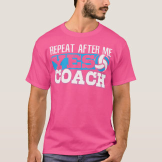 Für Volleyballtrainer T-Shirt