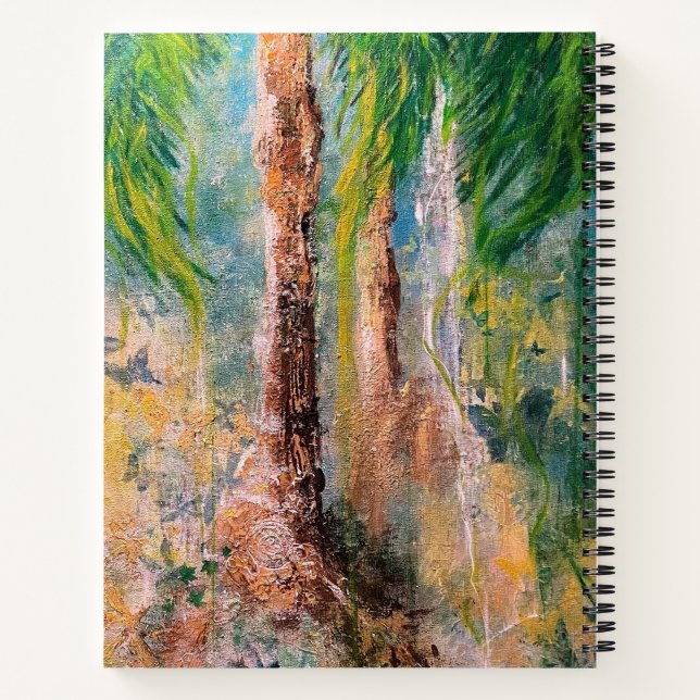 Für Wünsche und Träume Notizbuch (Rückseite)