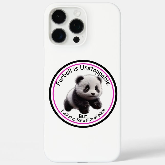 Furball: Ich bin unaufhaltsam iPhone 16 Pro Max Hülle (Rückseite)