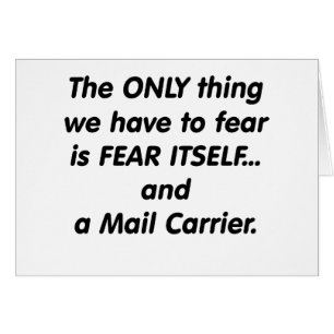 Furcht-Briefträger