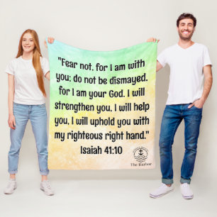 Furcht nicht blanket fleecedecke