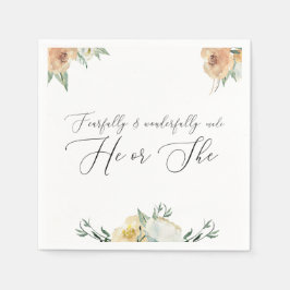 Furcht und wunderbare Genderforschung Napkin Serviette