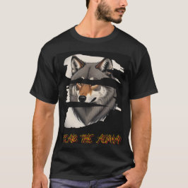 Furcht vor dem Aplha Classic-T - Shirt mit anständ