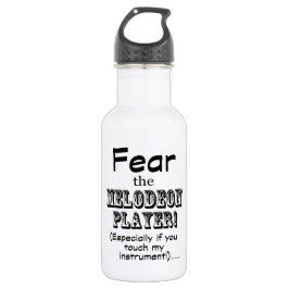 Furcht vor dem Melodeon-Spieler Trinkflasche