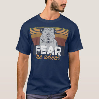 Furcht vor dem Raddesign für eine Guinea Pig Nerd T-Shirt