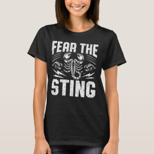 Furcht vor dem Sting-Skorpion T-Shirt